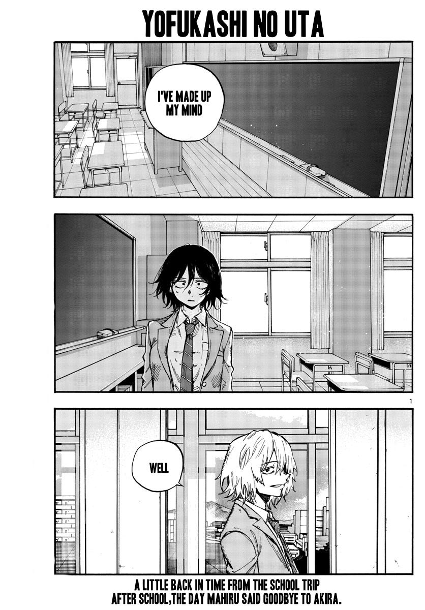 Yofukashi no Uta Chap 144 - Next Chap 145