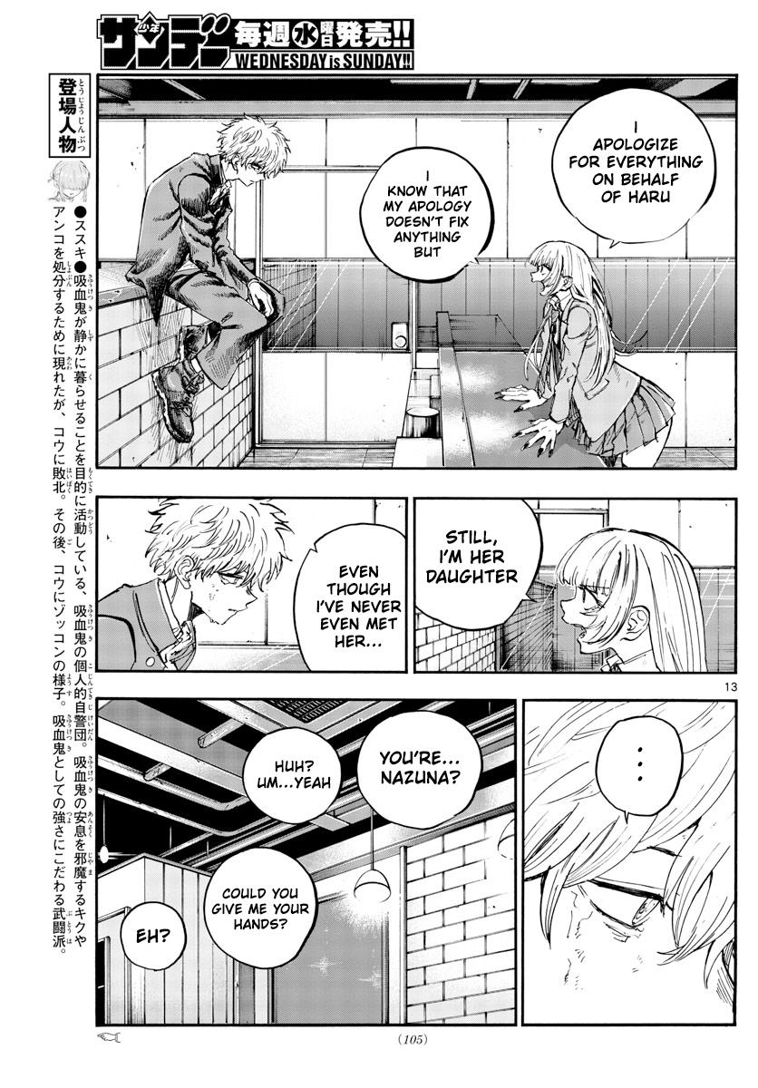 Yofukashi no Uta Chap 143 - Next Chap 144