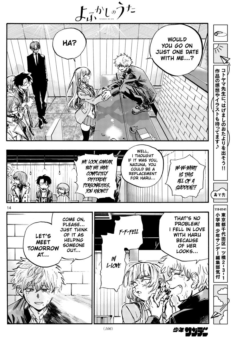 Yofukashi no Uta Chap 143 - Next Chap 144