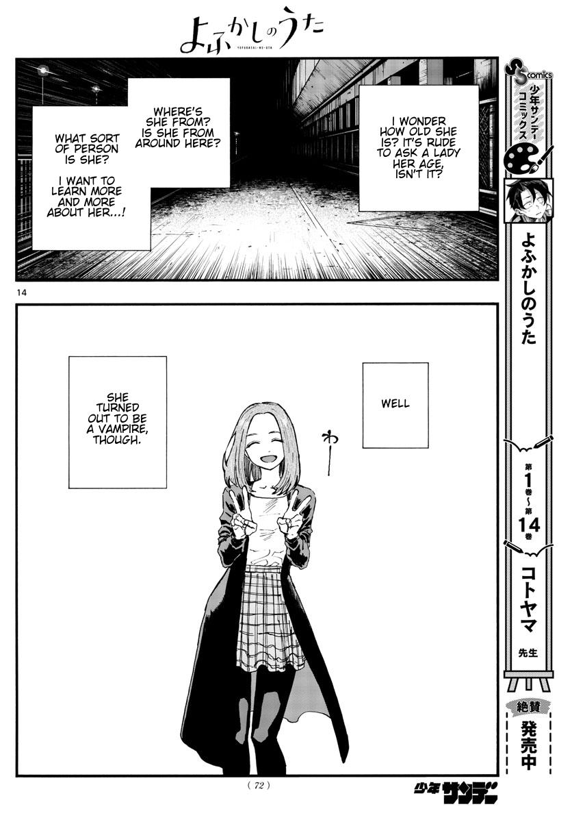 Yofukashi no Uta Chap 157 - Next Chap 158