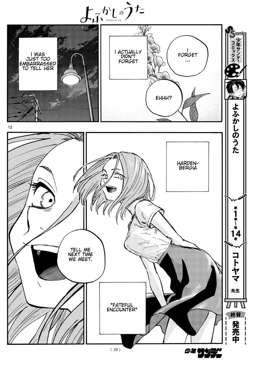 Yofukashi no Uta Chap 157 - Next Chap 158