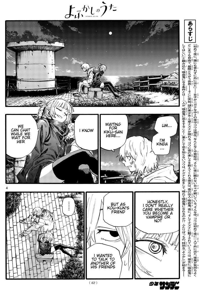 Yofukashi no Uta Chap 157 - Next Chap 158