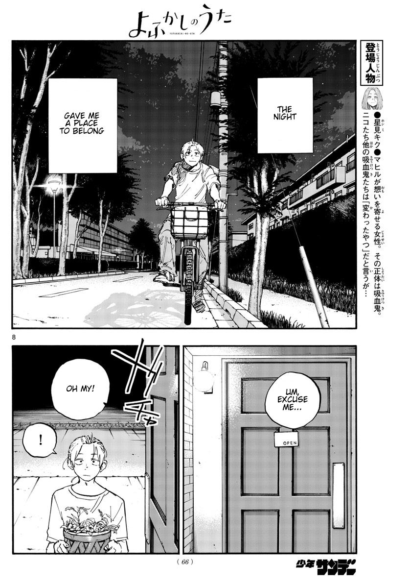 Yofukashi no Uta Chap 157 - Next Chap 158