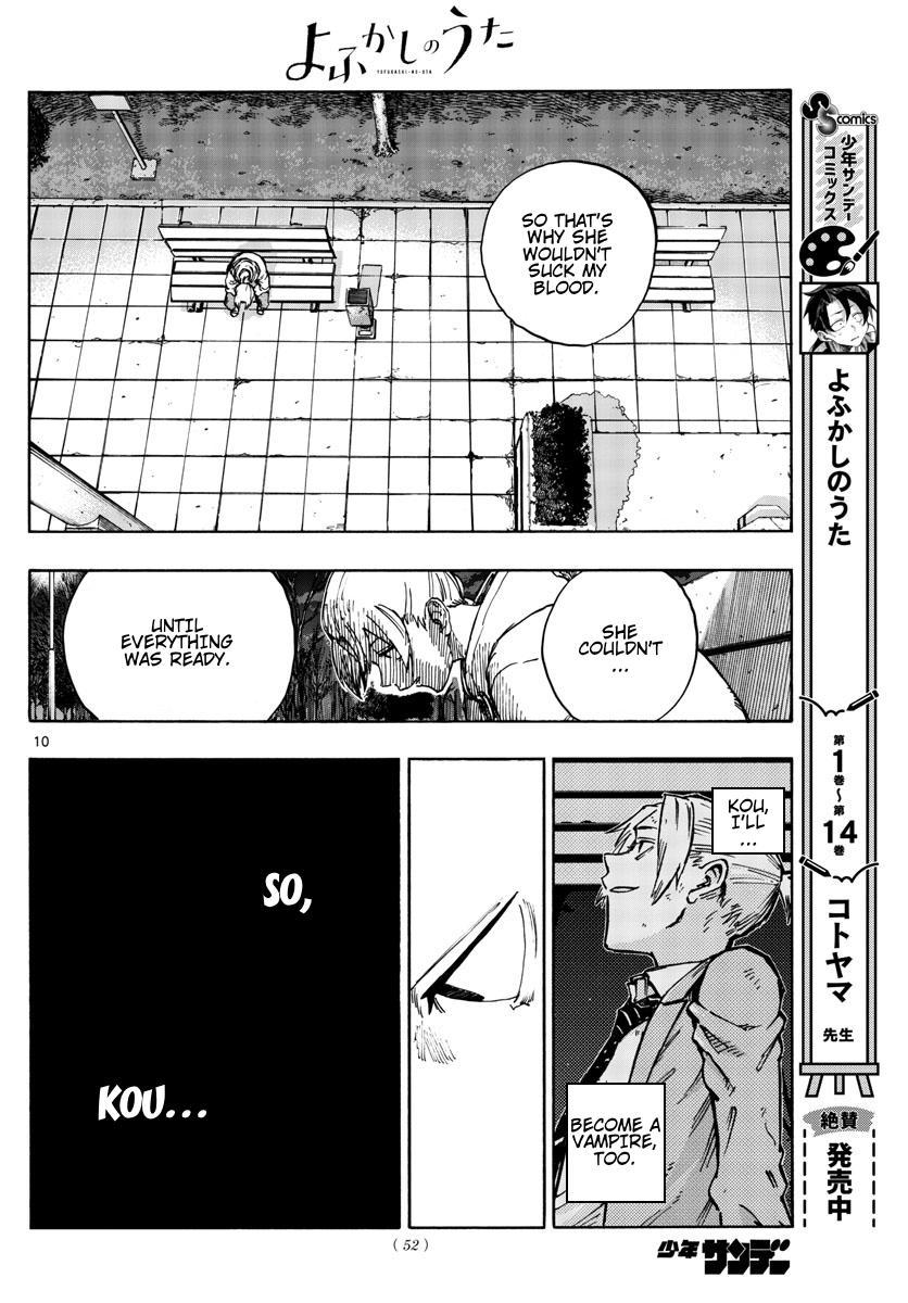 Yofukashi no Uta Chap 158 - Next Chap 159