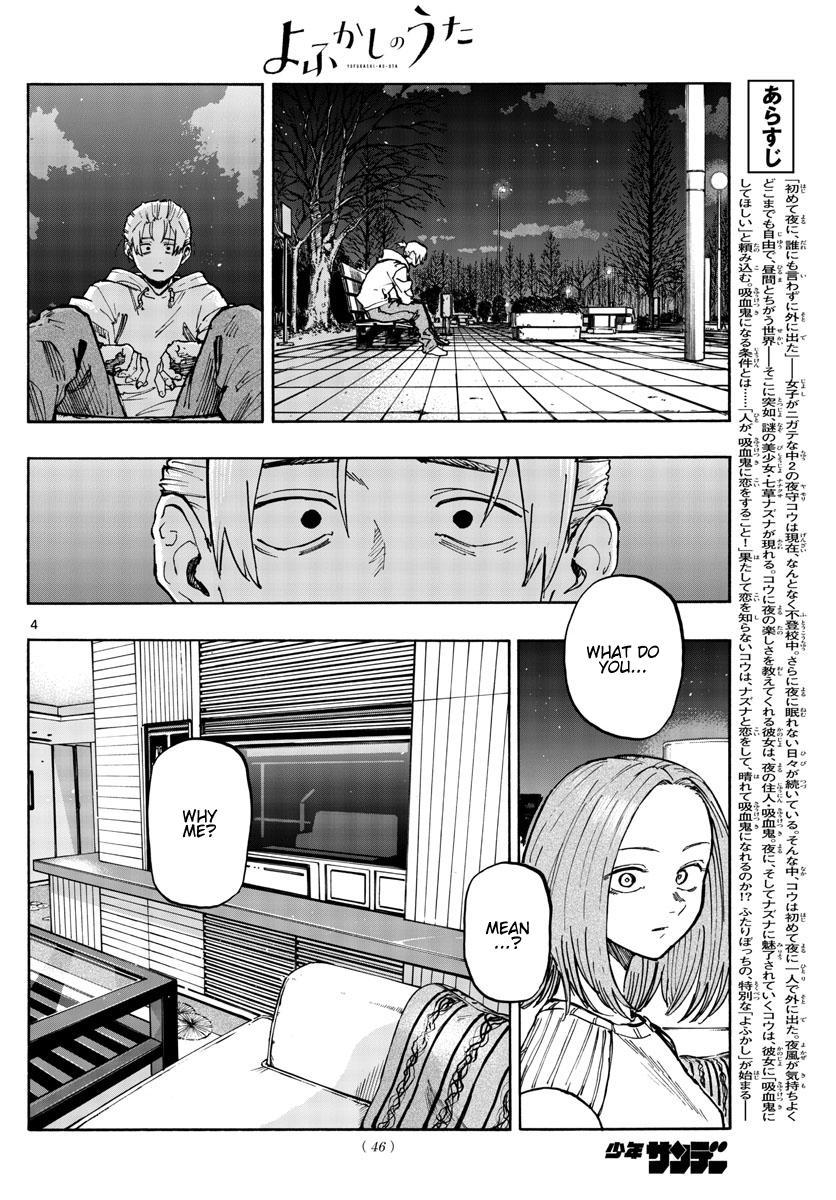 Yofukashi no Uta Chap 158 - Next Chap 159