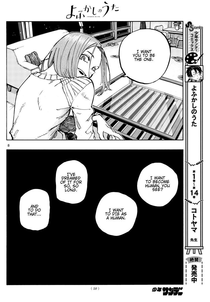 Yofukashi no Uta Chap 158 - Next Chap 159