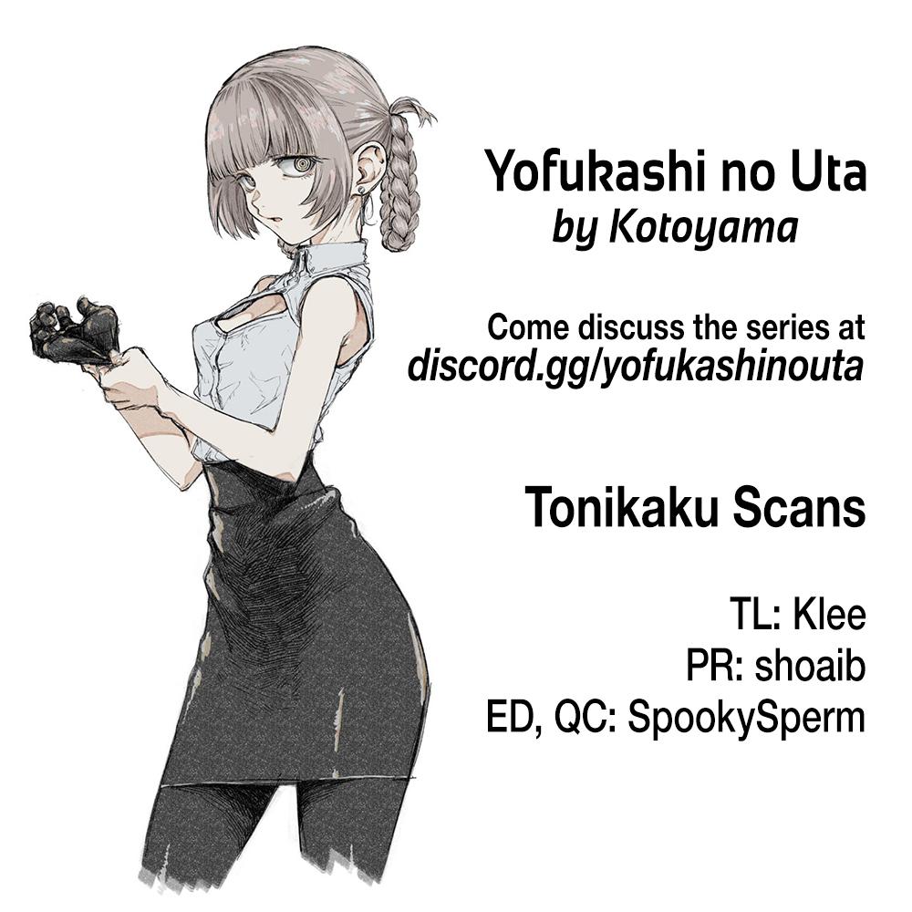 Yofukashi no Uta Chap 153 - Next Chap 154