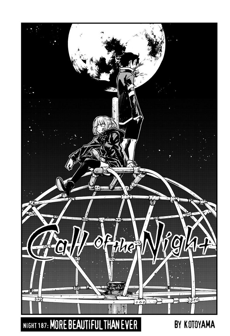 Yofukashi no Uta Chap 187 - Next Chap 188