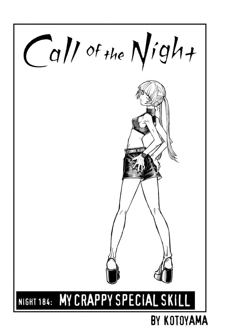 Yofukashi no Uta Chap 184 - Next Chap 185