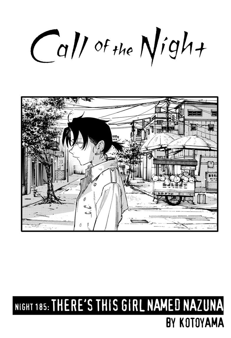 Yofukashi no Uta Chap 185 - Next Chap 186