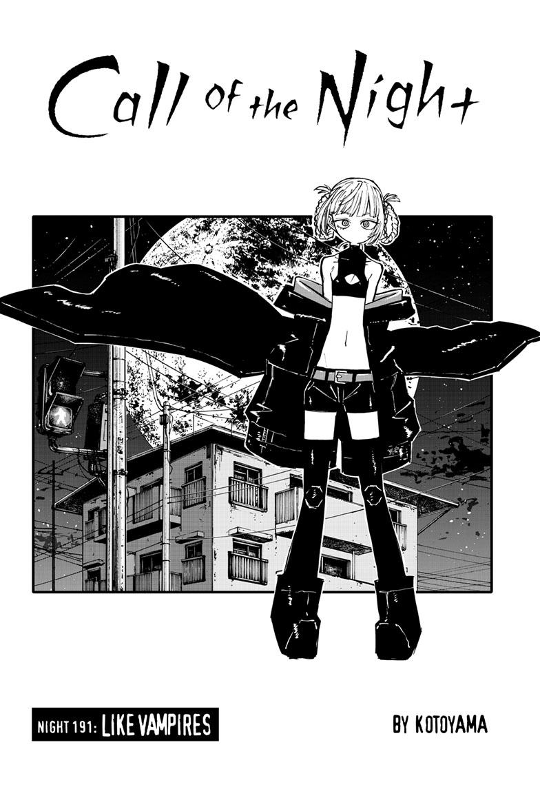 Yofukashi no Uta Chap 191 - Next Chap 192