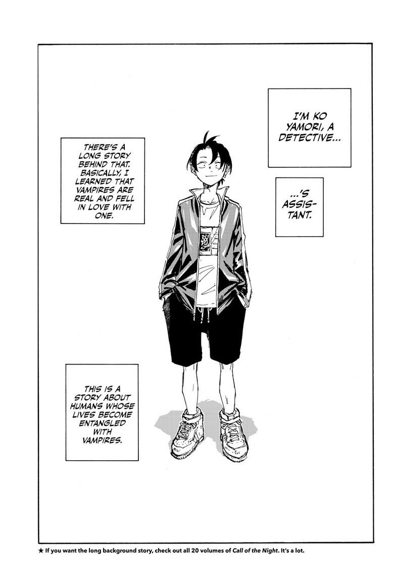 Yofukashi no Uta Chap 200.1 - Next Chap 201.1