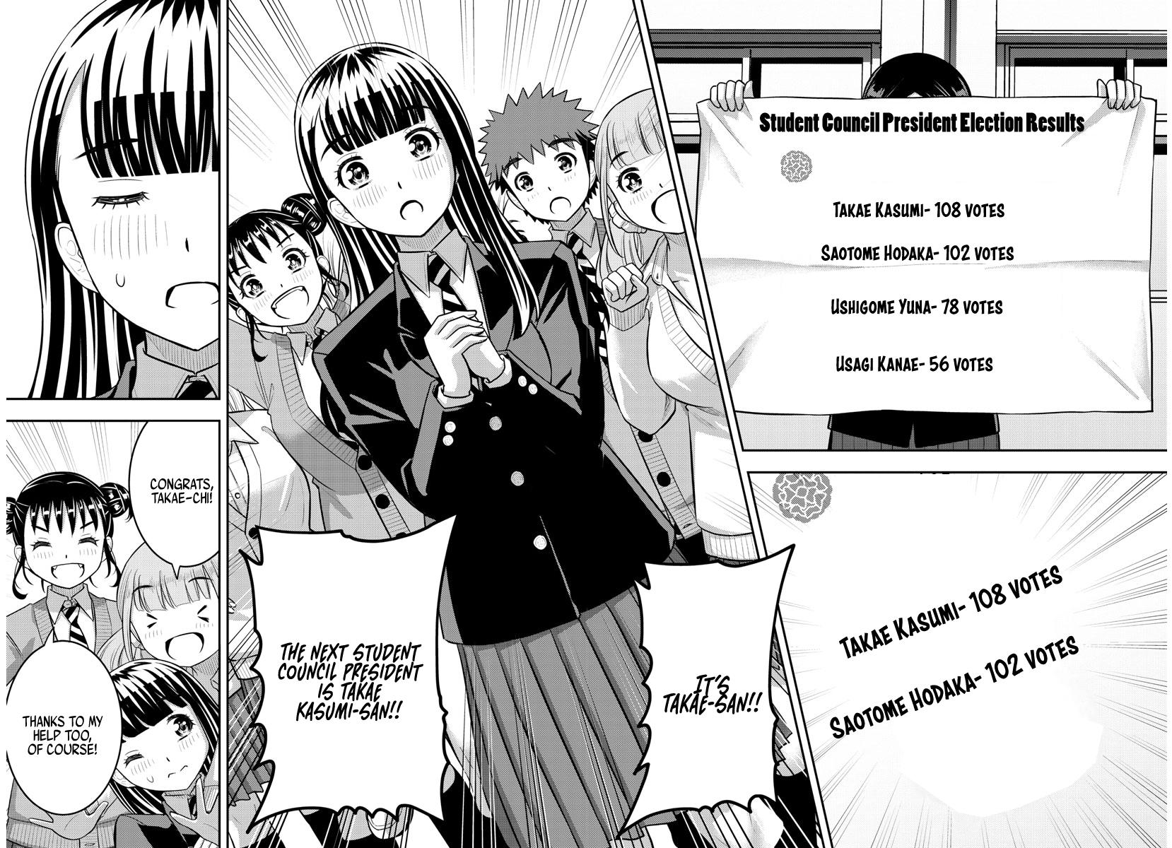 Yankee JK KuzuHana-chan Chap 218 - Next Chap 219