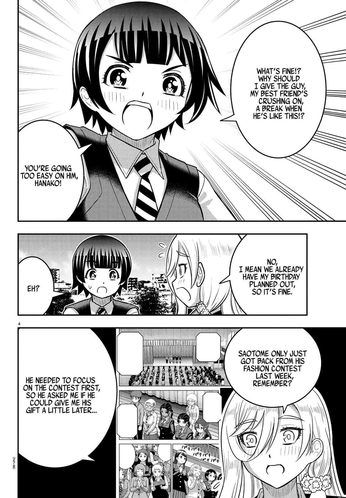 Yankee JK KuzuHana-chan Chap 247 - Next Chap 248