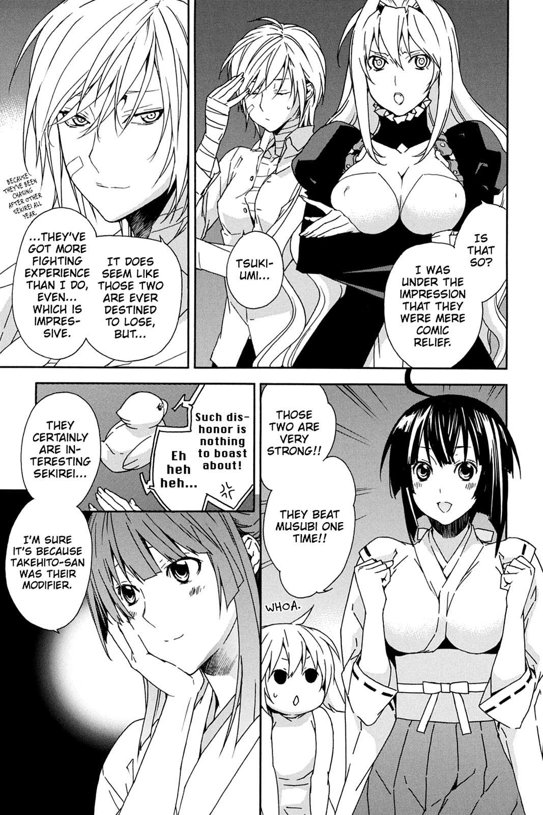Sekirei Chap 77 - Next Chap 78