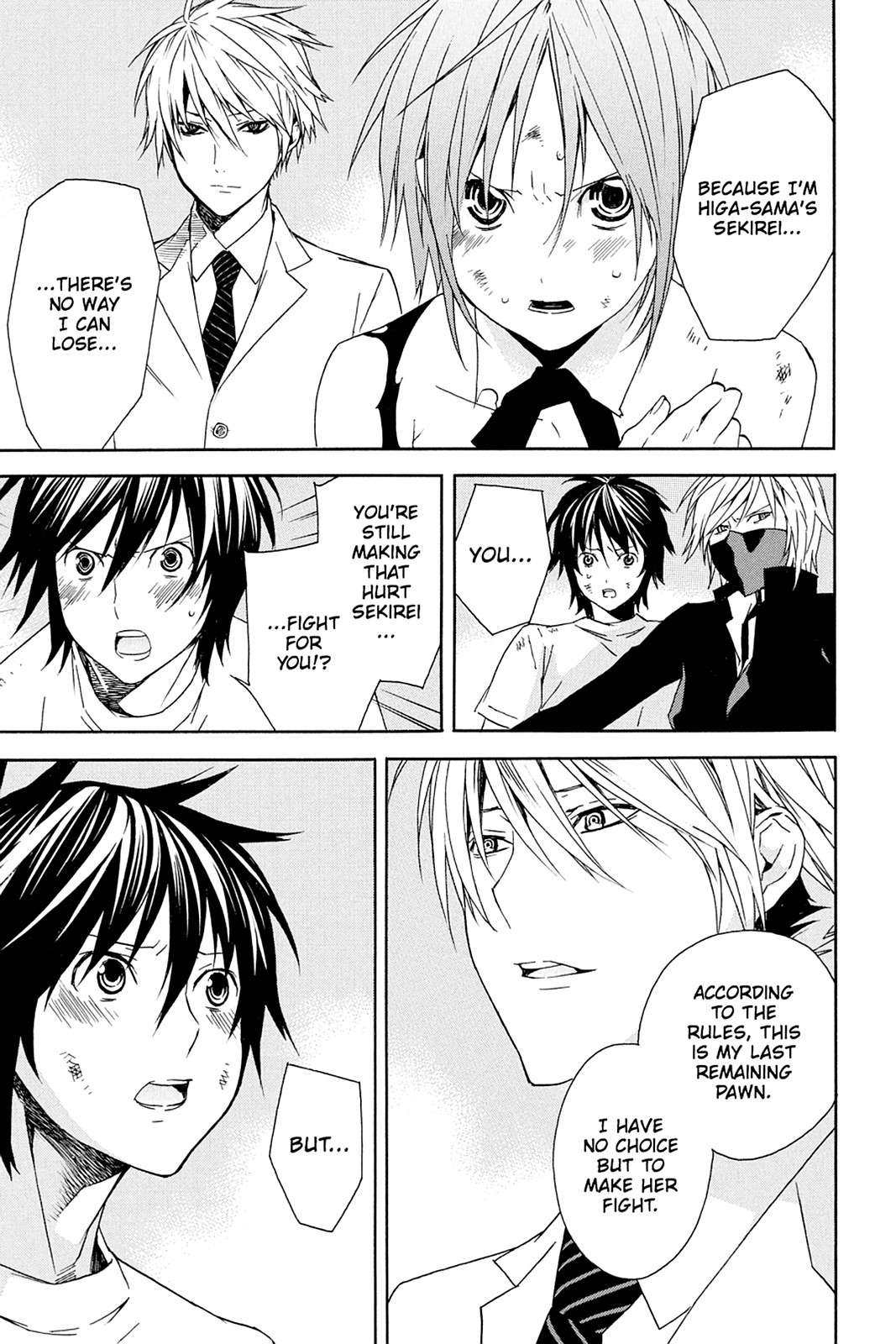 Sekirei Chap 93 - Next Chap 94