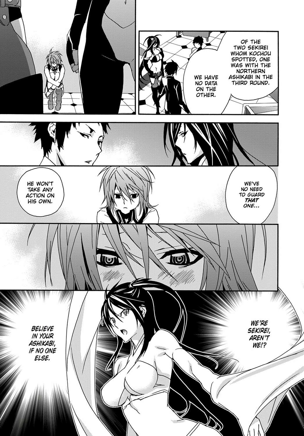 Sekirei Chap 108 - Next Chap 109