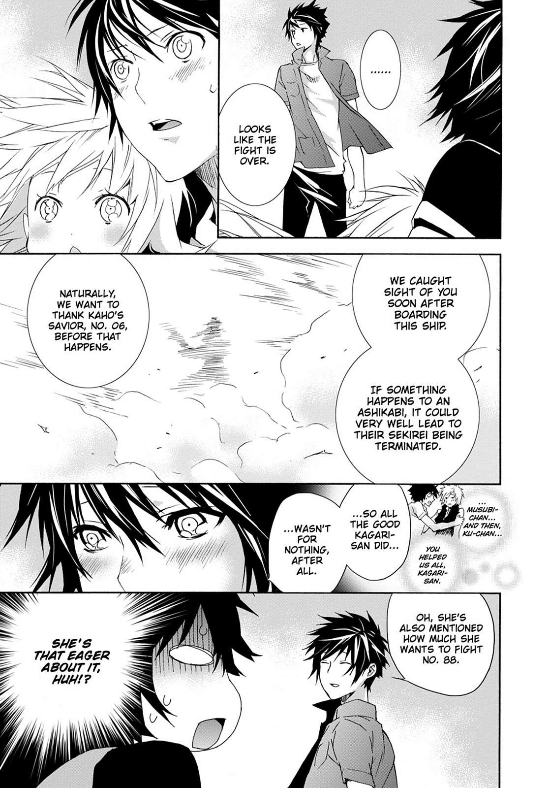 Sekirei Chap 124 - Next Chap 125