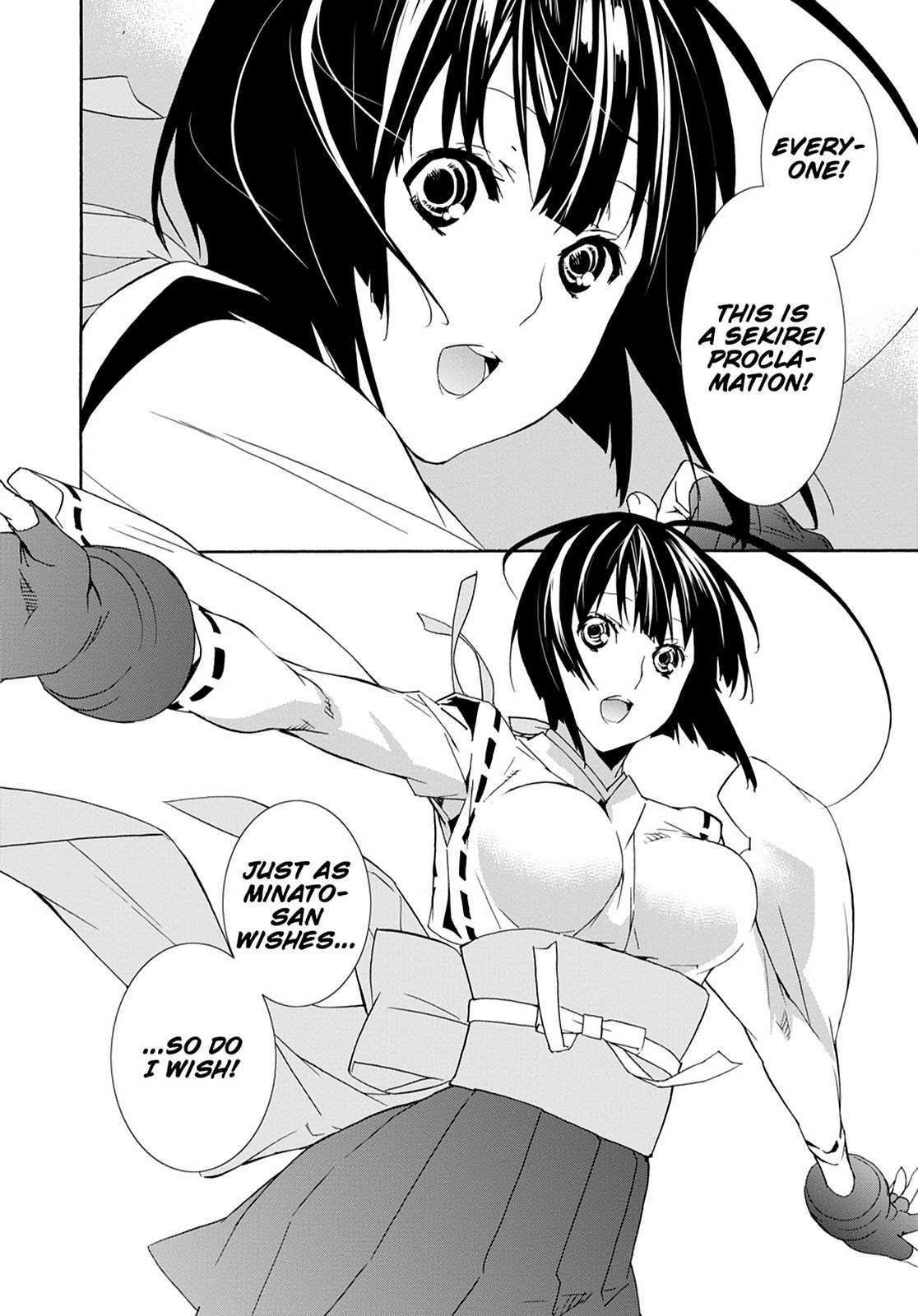 Sekirei Chap 126 - Next Chap 127