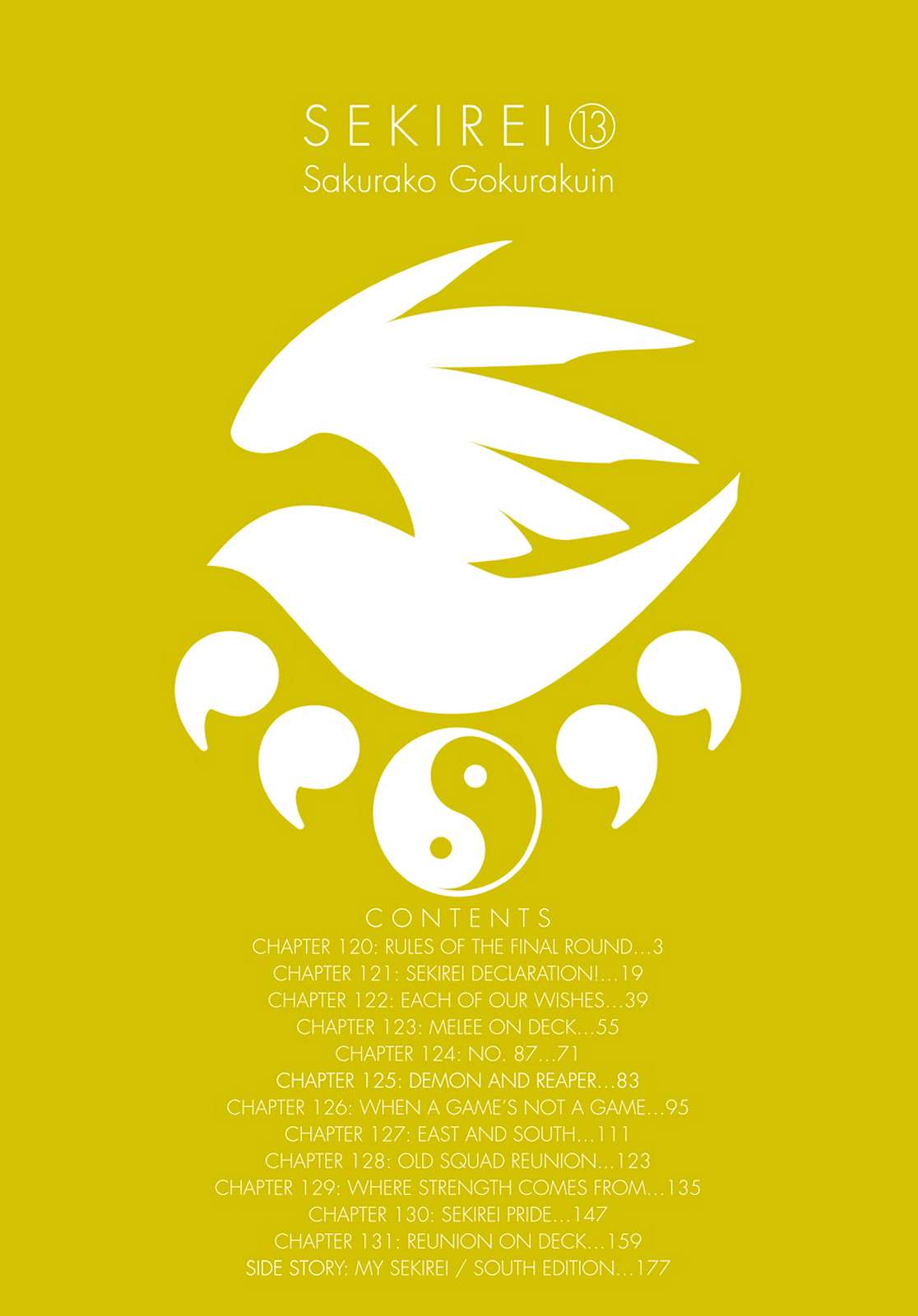 Sekirei Chap 120 - Next Chap 121