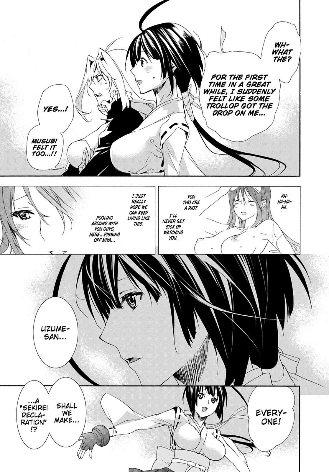 Sekirei Chap 121 - Next Chap 122