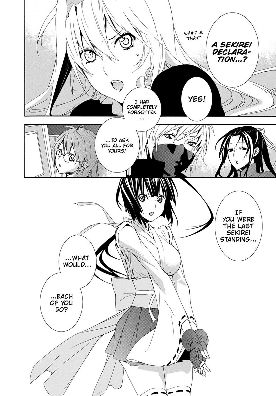 Sekirei Chap 121 - Next Chap 122
