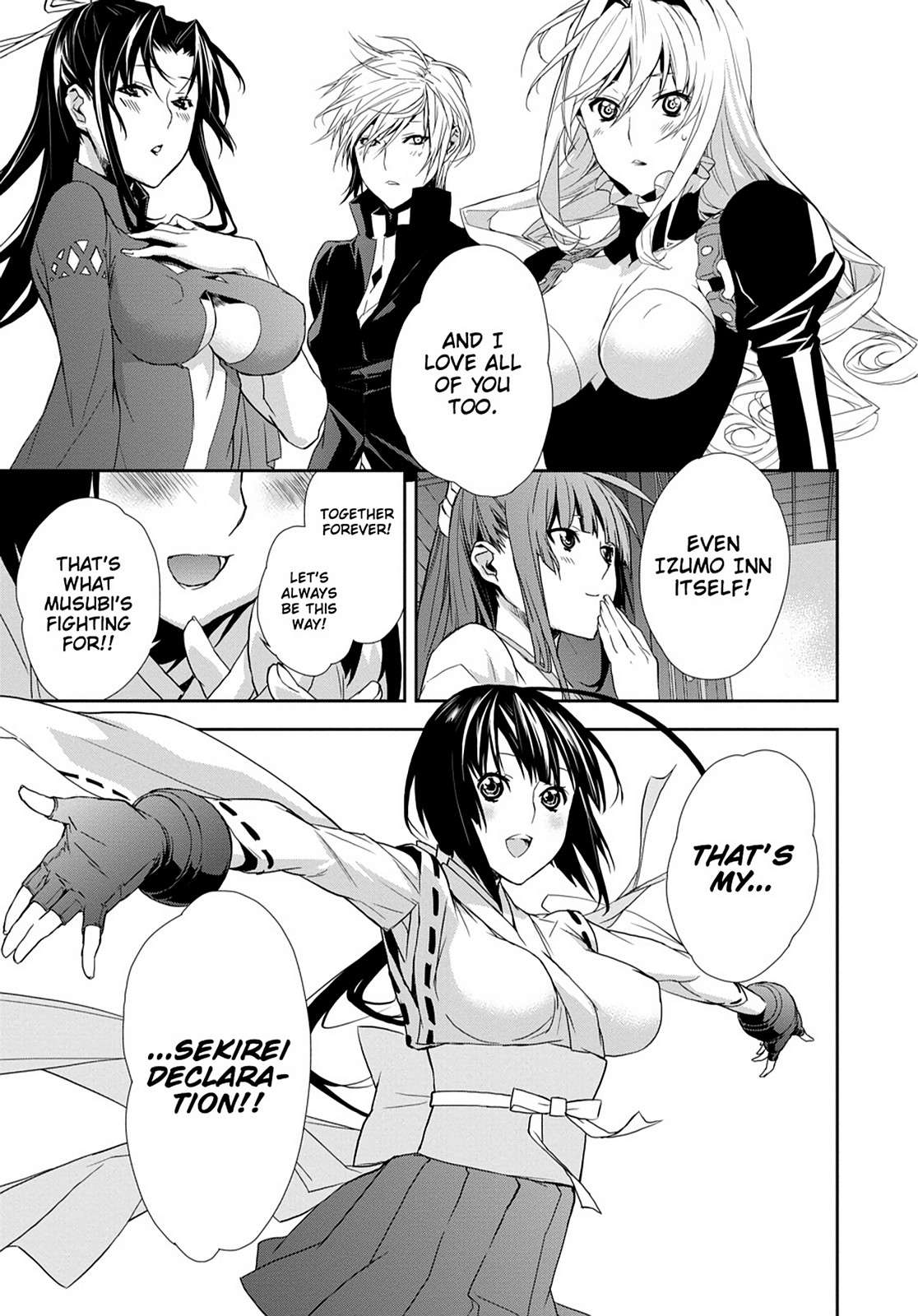 Sekirei Chap 122 - Next Chap 123