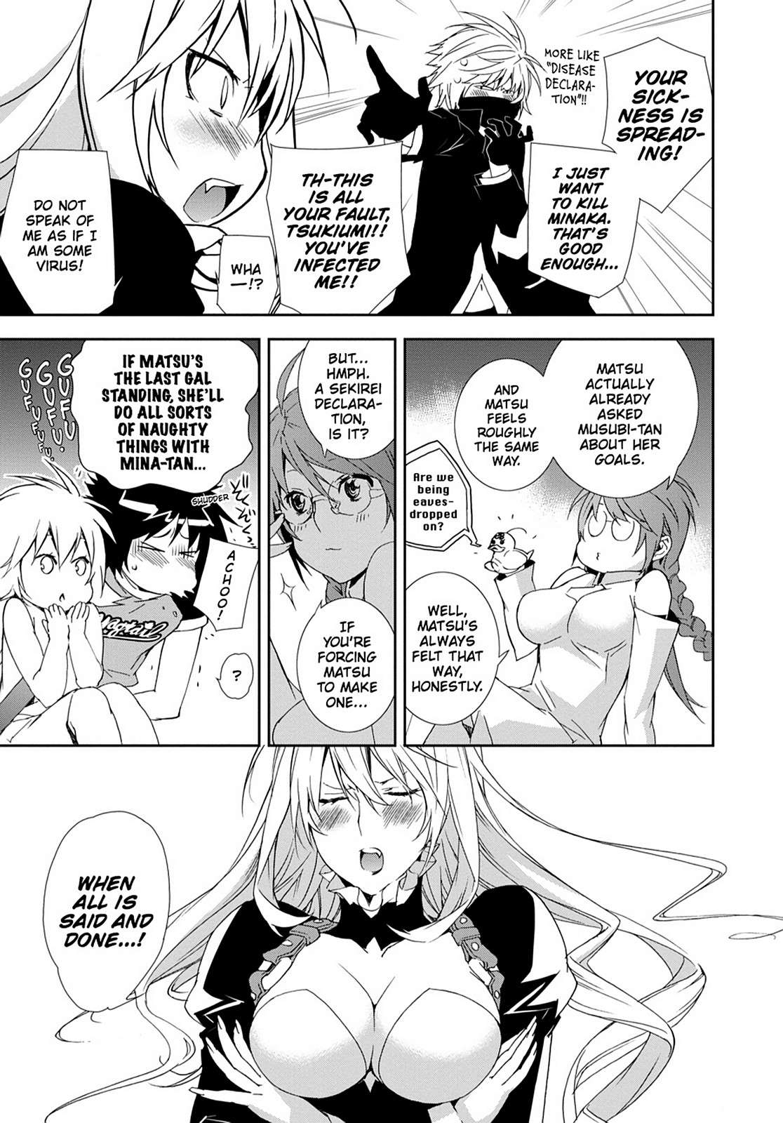 Sekirei Chap 122 - Next Chap 123