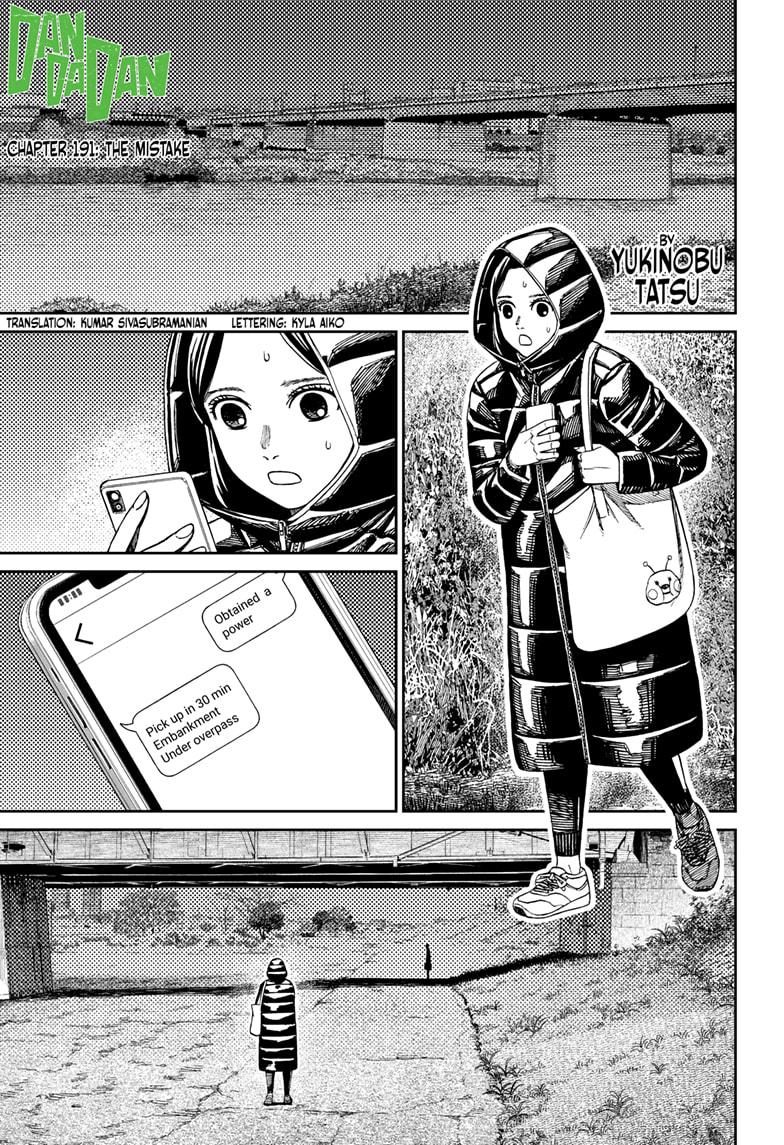 Dandadan Chap 191 - Next Chap 192