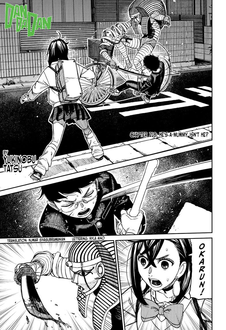 Dandadan Chap 218 - Next Chap 219