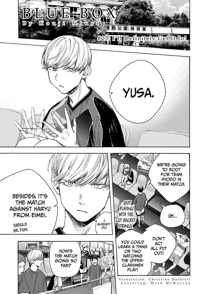 Blue Box Chap 23 - Next Chap 24