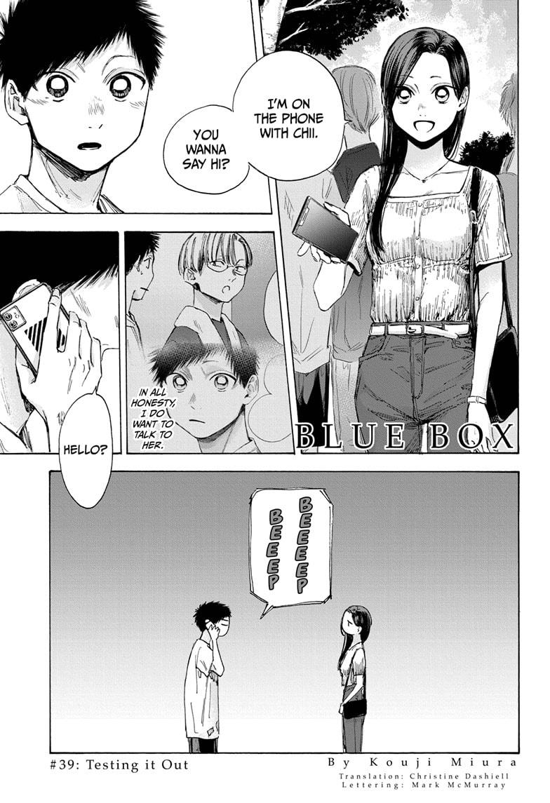 Blue Box Chap 39 - Next Chap 40