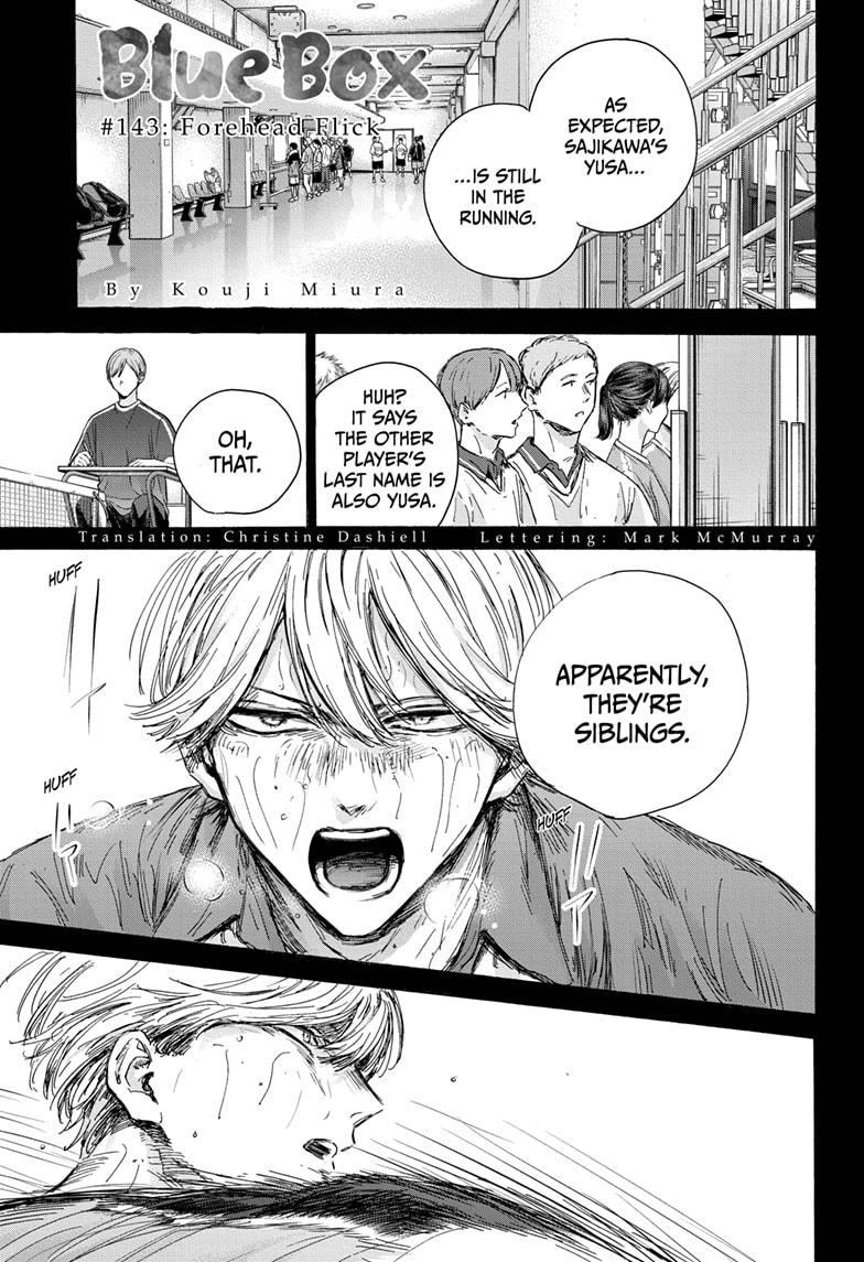 Blue Box Chap 143 - Next Chap 144