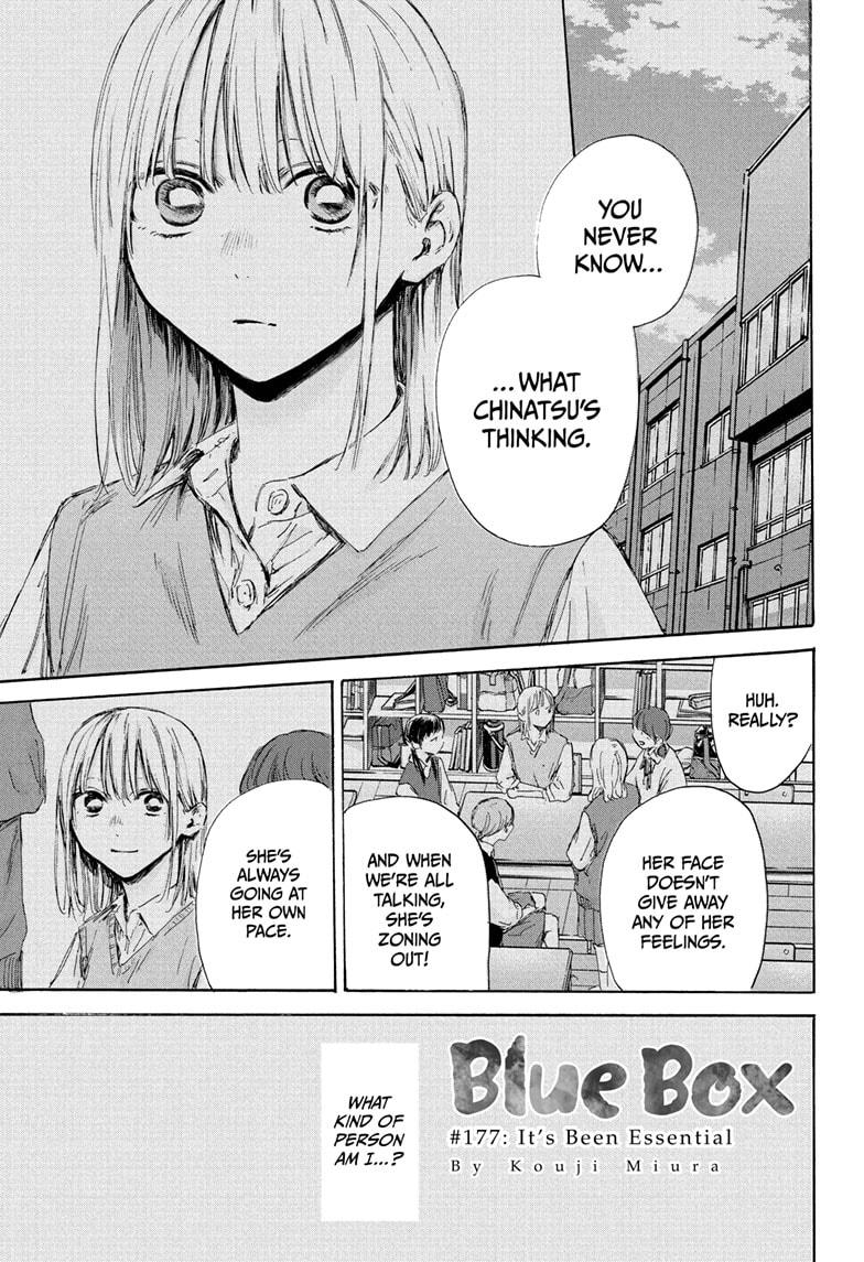 Blue Box Chap 177 - Next Chap 178