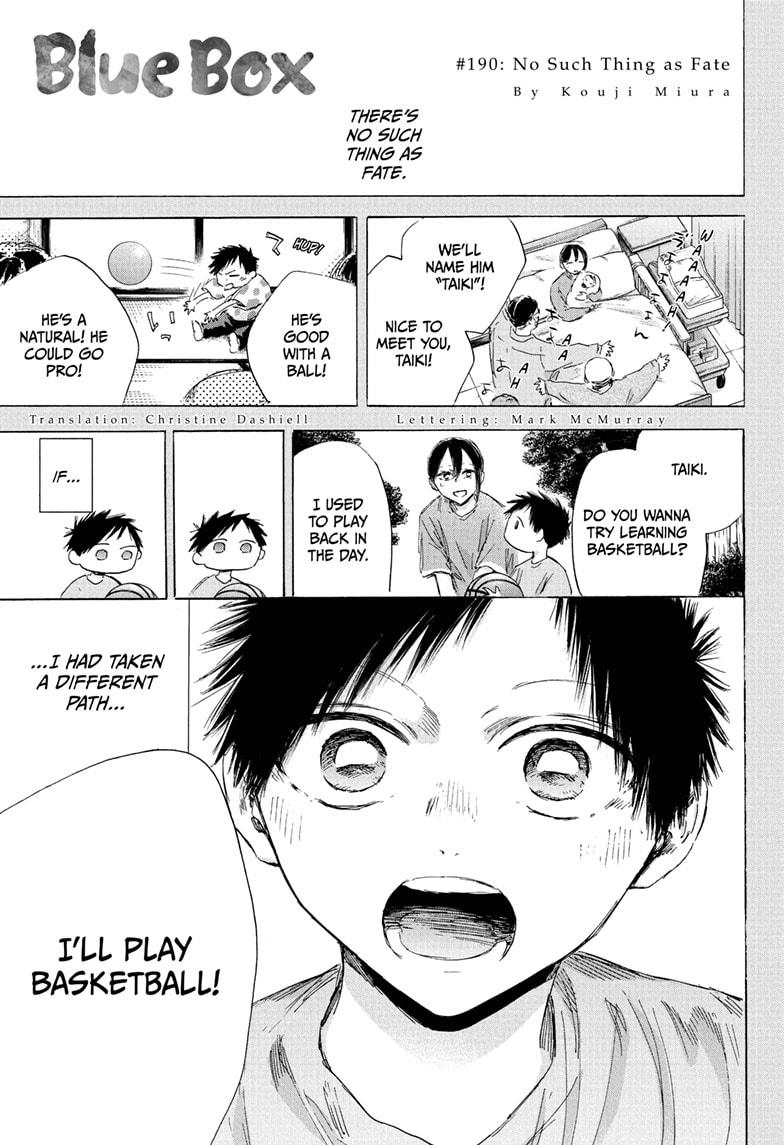 Blue Box Chap 190 - Next Chap 191