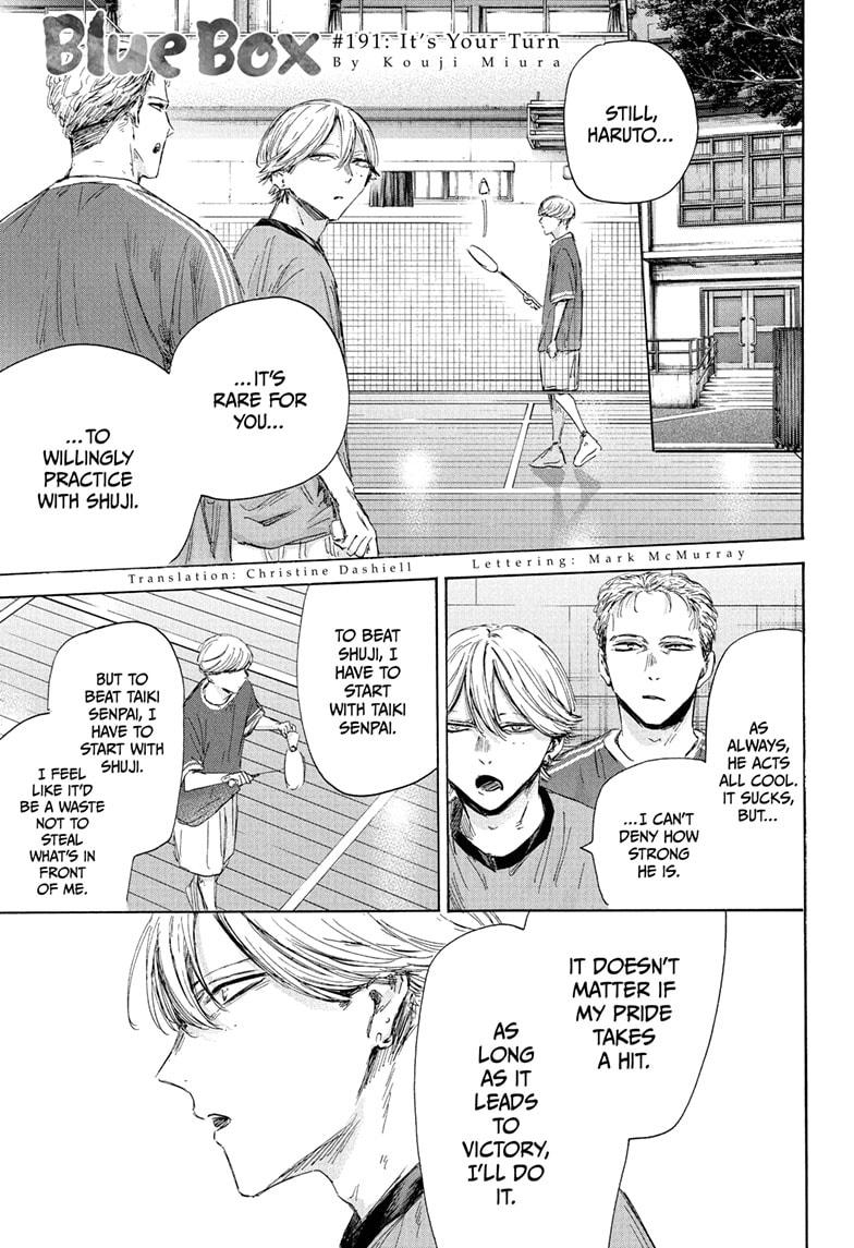 Blue Box Chap 191 - Next Chap 192