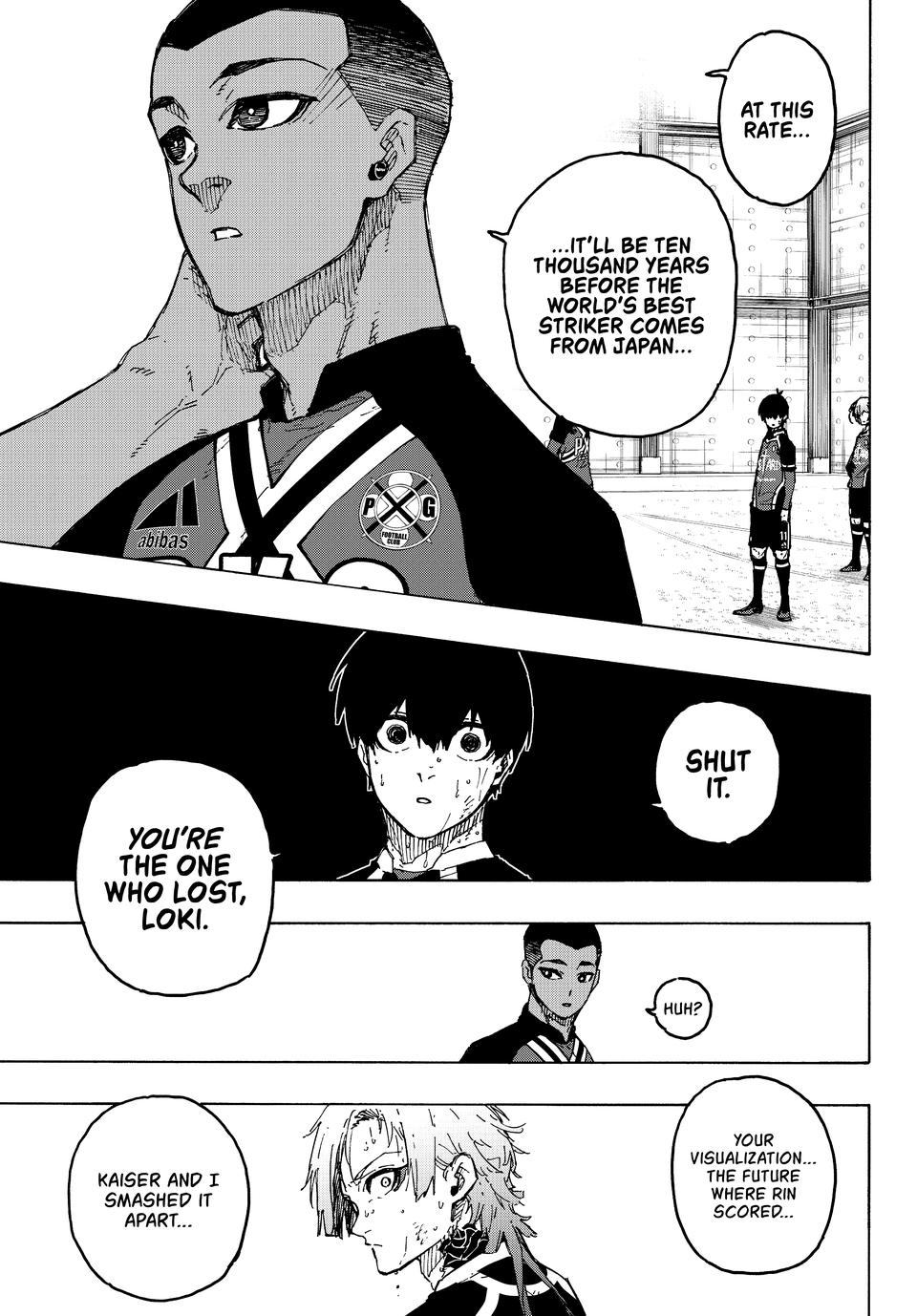 Blue Lock Chap 284 - Next Chap 285