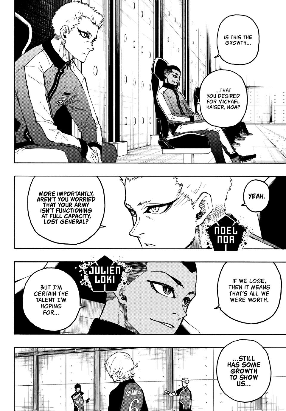 Blue Lock Chap 268 - Next Chap 269