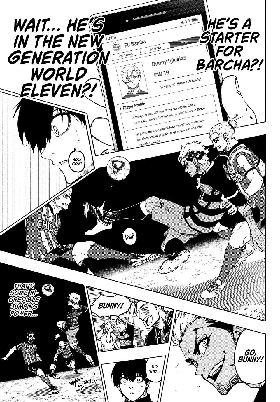 Blue Lock Chap 307 - Next Chap 308