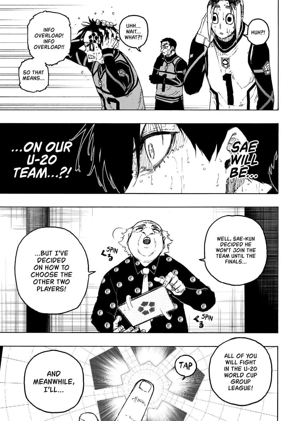 Blue Lock Chap 311 - Next Chap 312
