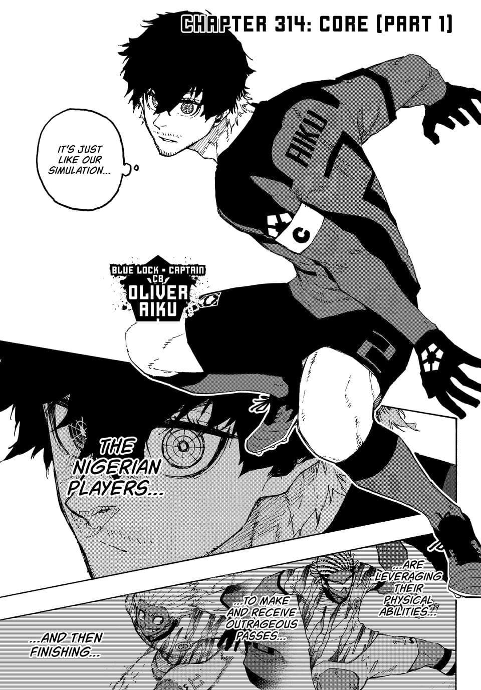 Blue Lock Chap 314.1 - Next Chap 315.1