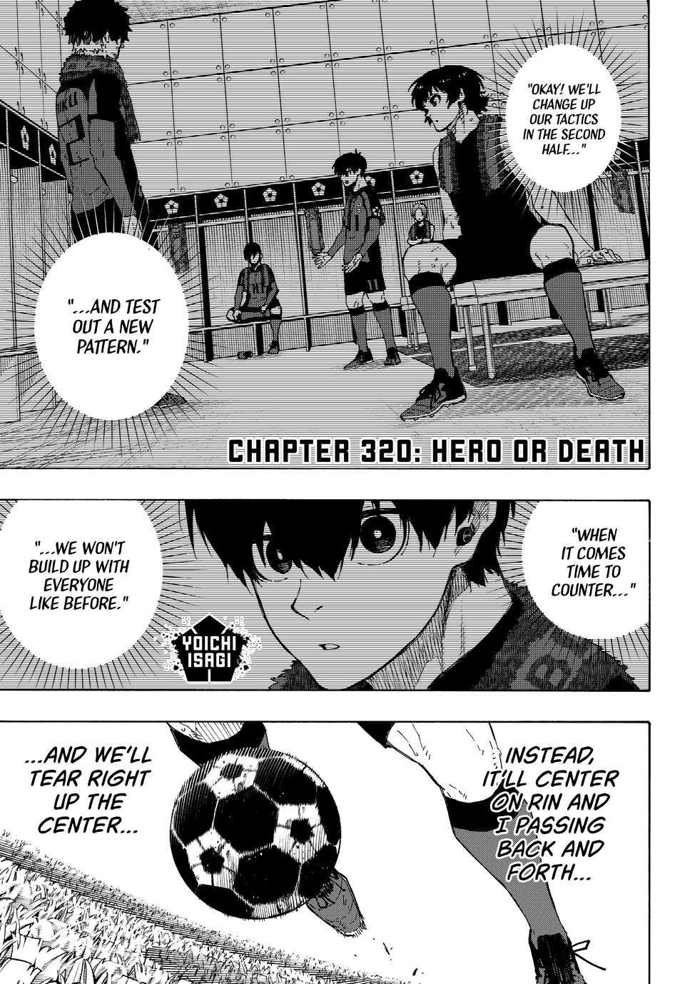 Blue Lock Chap 320 - Next Chap 321