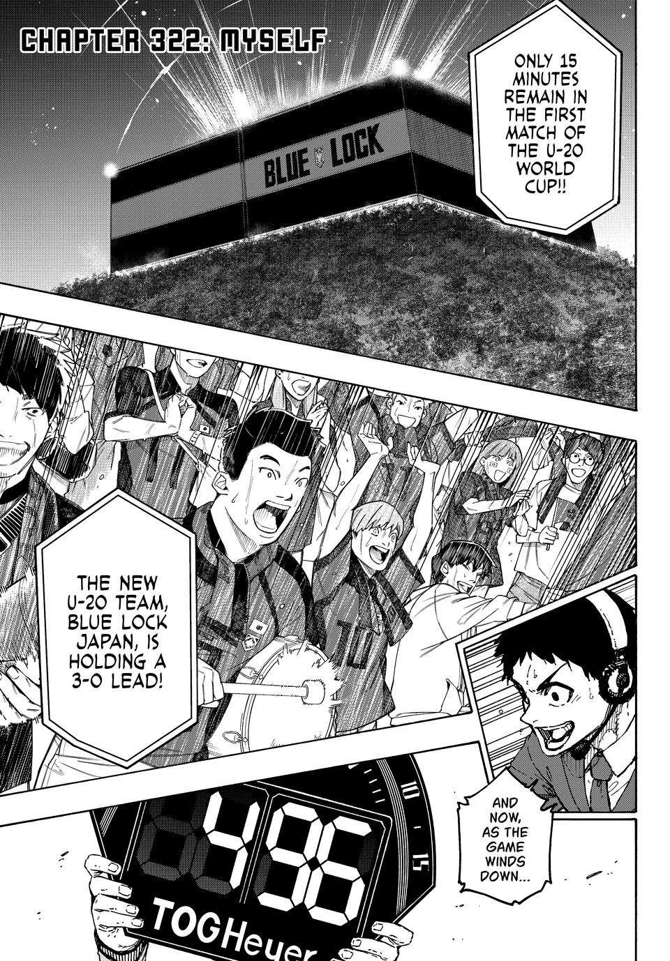 Blue Lock Chap 322 - Next Chap 323