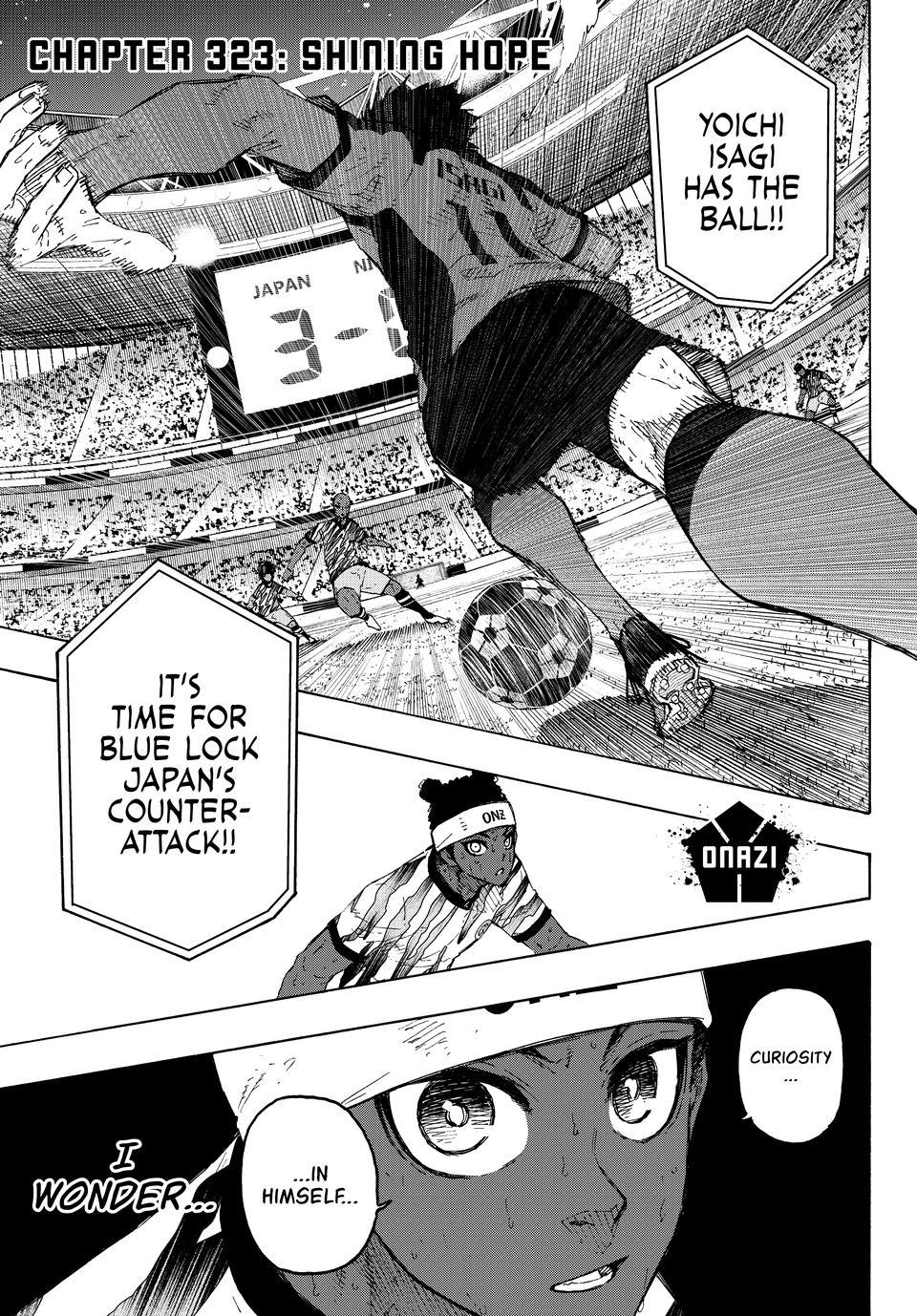 Blue Lock Chap 323 - Next Chap 324