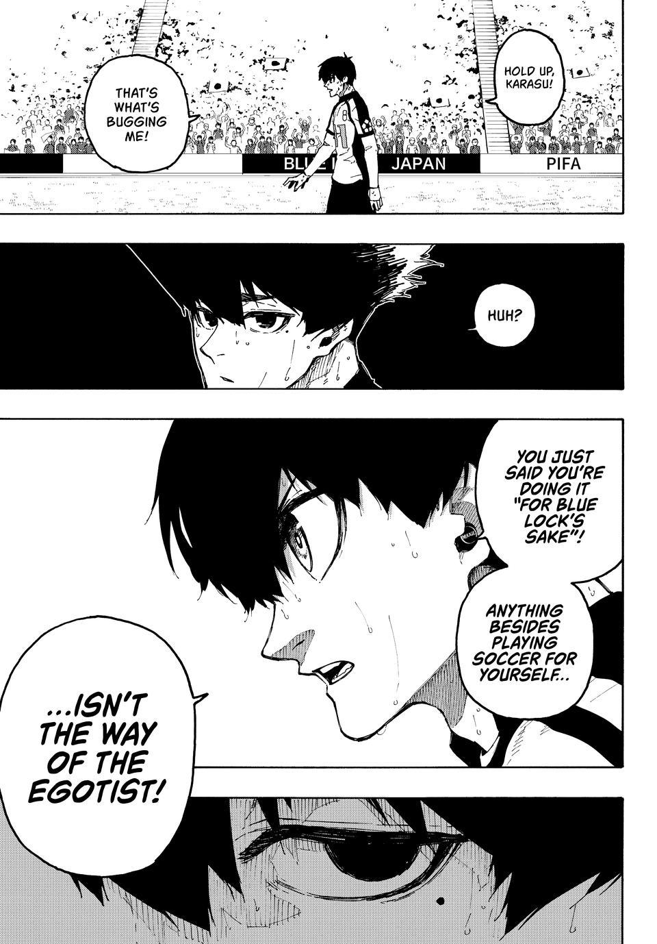 Blue Lock Chap 337 - Next Chap 338