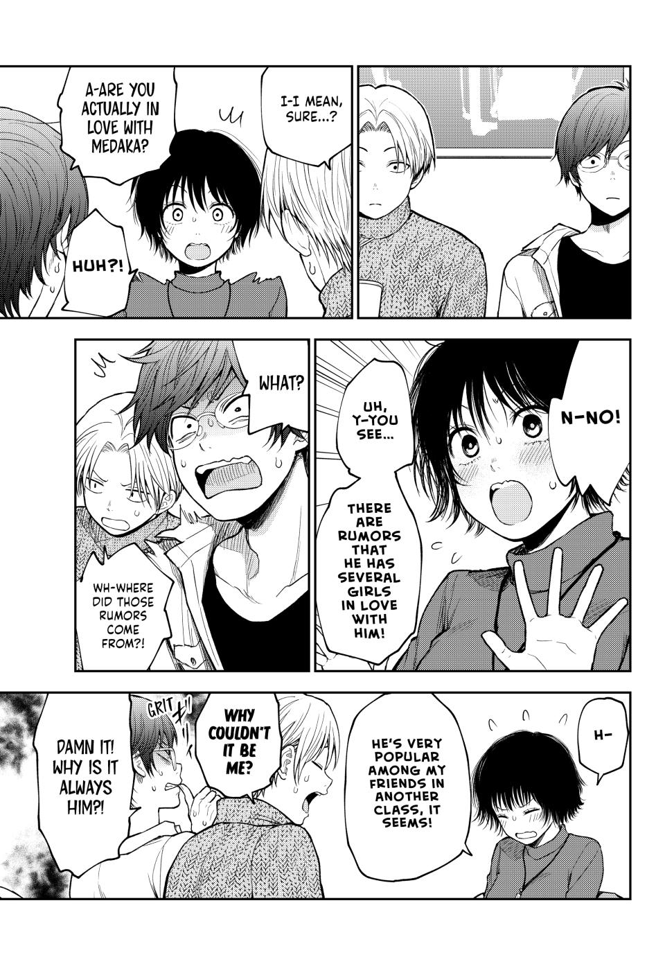 Kuroiwa Medaka ni Watashi no Kawaii ga Tsuujinai Chap 96 - Next Chap 97