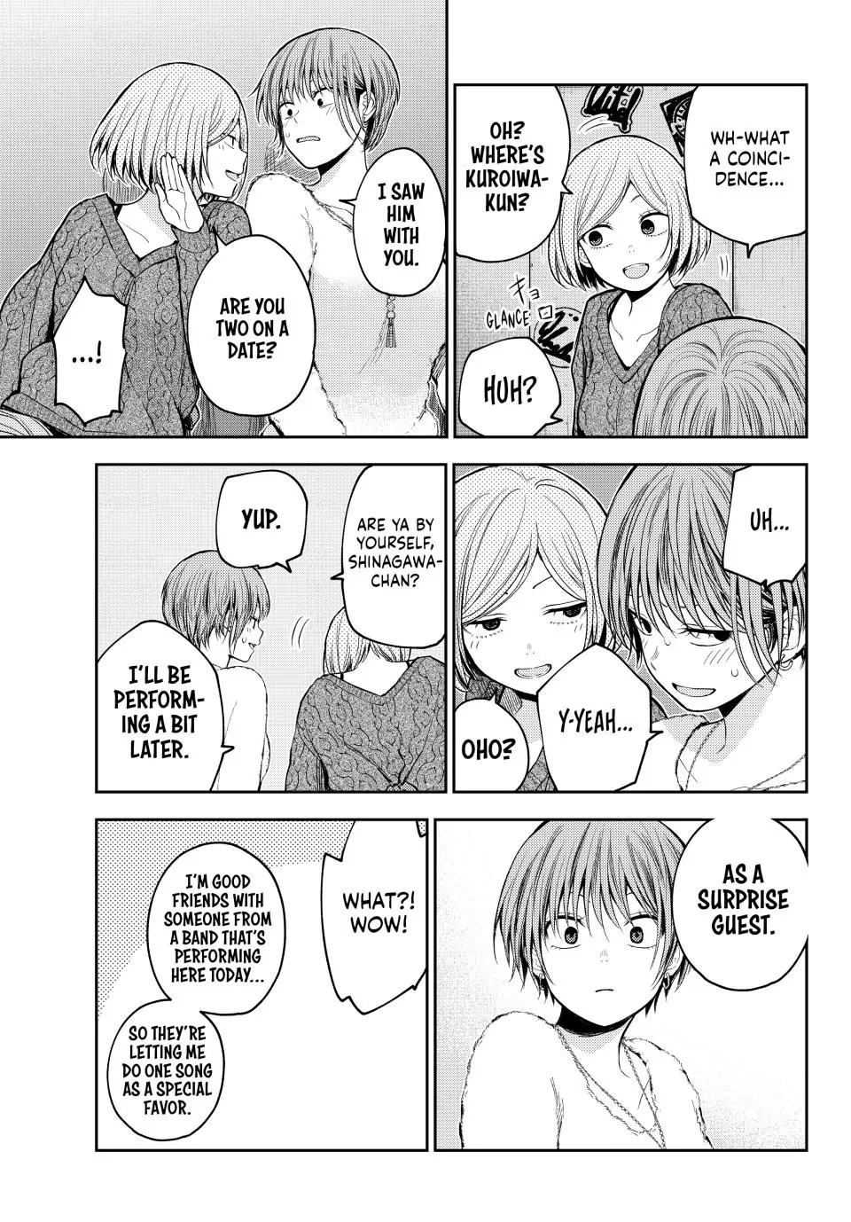 Kuroiwa Medaka ni Watashi no Kawaii ga Tsuujinai Chap 116 - Next Chap 117