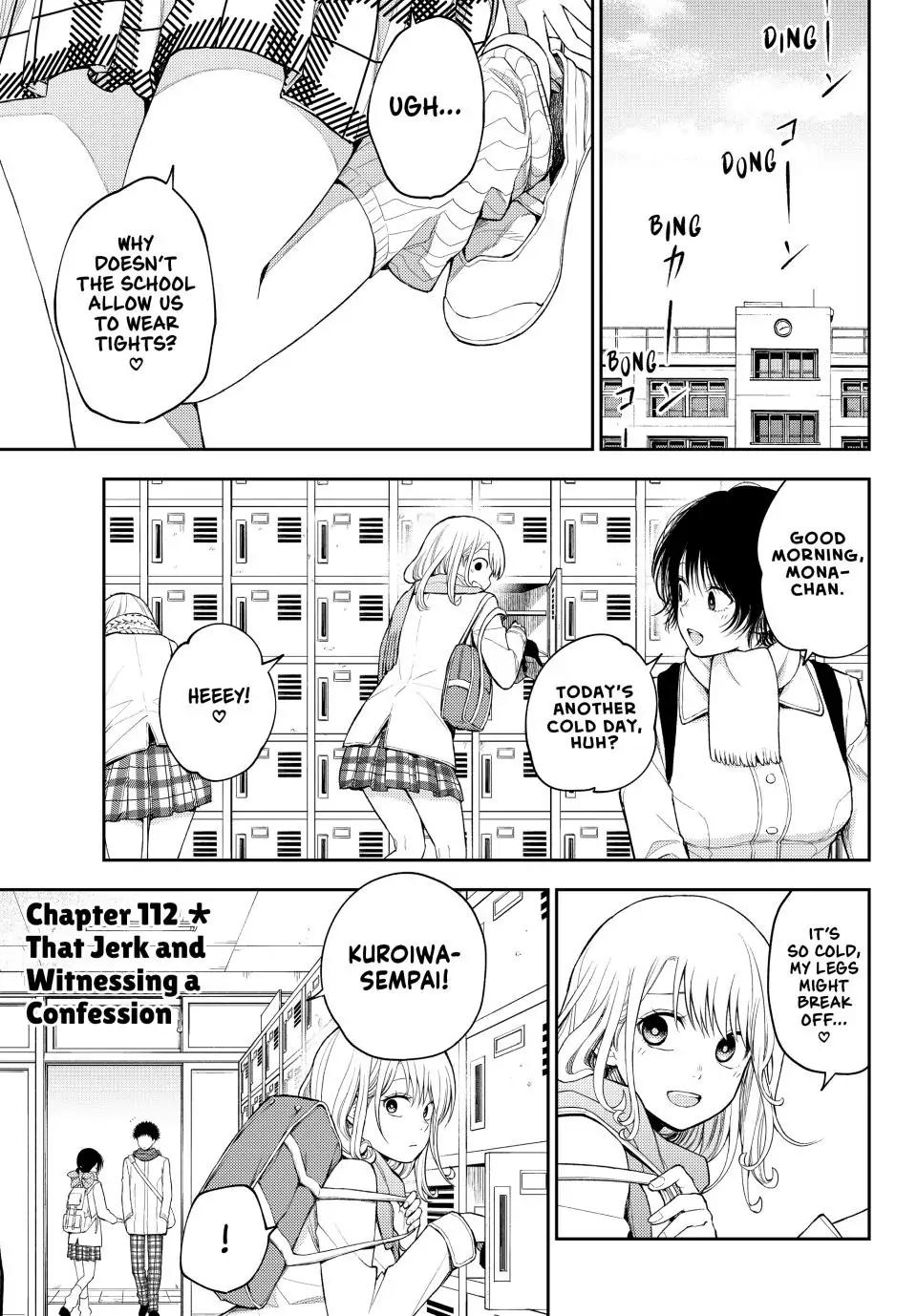 Kuroiwa Medaka ni Watashi no Kawaii ga Tsuujinai Chap 112 - Next Chap 113