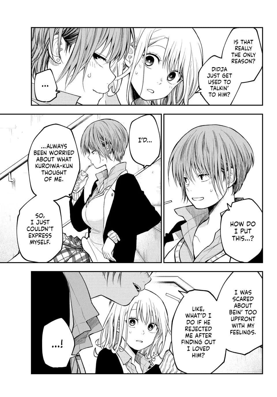 Kuroiwa Medaka ni Watashi no Kawaii ga Tsuujinai Chap 124 - Next Chap 125