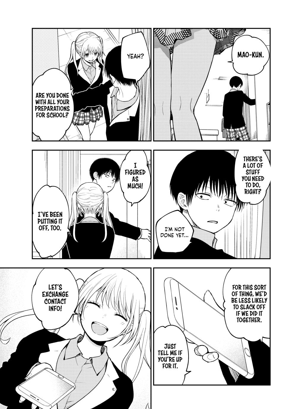 Kuroiwa Medaka ni Watashi no Kawaii ga Tsuujinai Chap 145 - Next Chap 146